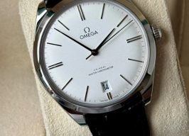 Omega De Ville Trésor 435.13.40.21.02.001 (2022) - Zilver wijzerplaat 40mm Staal
