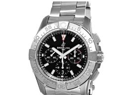 Breitling Super Avenger EB0148101B1E1 (2025) - Zwart wijzerplaat 46mm Titanium