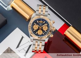 Breitling Chronomat 41 CB014012A722378C (2011) - Wit wijzerplaat 41mm Staal