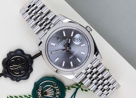Rolex Datejust 41 126300 (2023) - Grijs wijzerplaat 41mm Staal