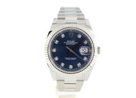 Rolex Datejust 41 126334 (2025) - Blue dial 41 mm Steel case