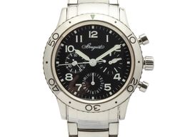 Breguet Type XX - XXI - XXII 3800 (1997) - Black dial 39 mm Steel case