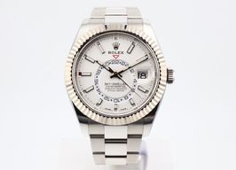 Rolex Sky-Dweller 326934 (2021) - Wit wijzerplaat 42mm Staal