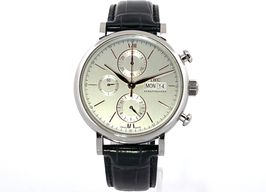 IWC Portofino Chronograph IW391031 (2022) - Zilver wijzerplaat 42mm Staal