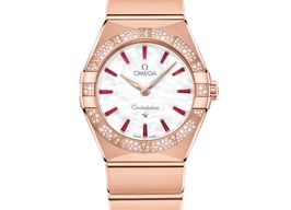 Omega Constellation Quartz 131.55.28.60.55.004 (2025) - Pearl dial 28 mm Rose Gold case
