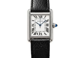 Cartier Tank Solo W5200005 (Unknown (random serial)) - White dial 24 mm Steel case