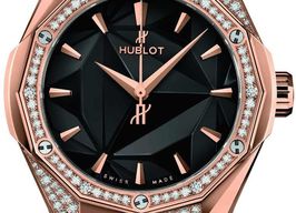 Hublot Classic Fusion 45, 42, 38, 33 mm 550.OS.1800.RX.1804.ORL19 (2022) - Black dial 40 mm Rose Gold case