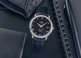 Omega De Ville Prestige 424.10.37.20.01.001 (2008) - Black dial 37 mm Steel case