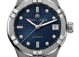 Maurice Lacroix Aikon AI6006-SS002-450-1 (2024) - Blauw wijzerplaat 35mm Staal