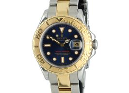 Rolex Yacht-Master 69623 (1998) - Blauw wijzerplaat 29mm Goud/Staal