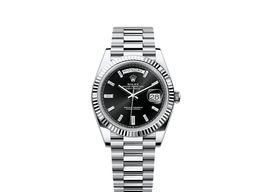 Rolex Day-Date 40 228236 (2025) - Blauw wijzerplaat 40mm Platina