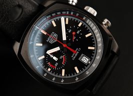 TAG Heuer Monza CR2080 (2017) - Zwart wijzerplaat 42mm Titanium