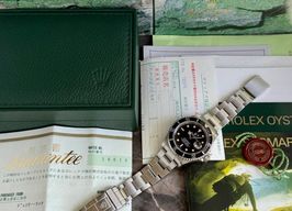 Rolex Submariner Date 16610 (2000) - Zwart wijzerplaat 40mm Staal