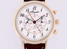 Breguet Classique 5247BR299V6 (2012) - Wit wijzerplaat 39mm Roségoud