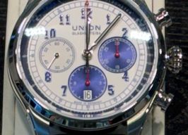 Union Glashütte Belisar Chronograph D009.427.18.012.00 (2024) - White dial 45 mm Steel case