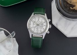 IWC Pilot Spitfire Chronograph IW370628 (2005) - Silver dial 39 mm Steel case