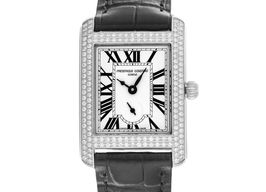 Frederique Constant Classics Carree FC-235S2CD6 (Unknown (random serial)) - Silver dial 36 mm Steel case