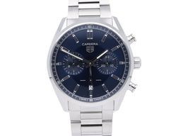 TAG Heuer Carrera CBN2011.BA0642 (2024) - Blue dial 42 mm Steel case