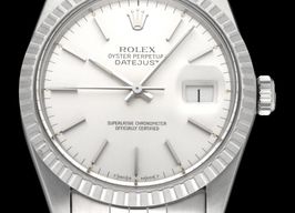 Rolex Datejust 36 16030 (1987) - Zilver wijzerplaat 36mm Staal