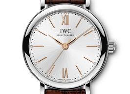 IWC Portofino IW357403 (2024) - Zilver wijzerplaat 34mm Staal