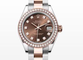 Rolex Lady-Datejust 279381RBR G CHOCO OYS -