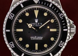Rolex Submariner No Date 5513 (1973) - Zwart wijzerplaat 40mm Staal