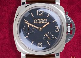 Panerai Luminor 1950 3 Days Power Reserve PAM00423 (Unknown (random serial)) - Black dial 47 mm Steel case