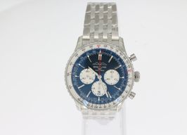 Breitling Navitimer 01 (46 MM) AB0137211C1A1 (2024) - Blauw wijzerplaat 46mm Staal