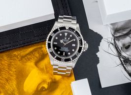 Rolex Sea-Dweller 4000 16600 (2002) - Zwart wijzerplaat 40mm Staal