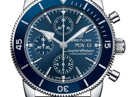 Breitling Superocean Heritage II Chronograph A13313161C1A1 (2025) - Blue dial 44 mm Steel case