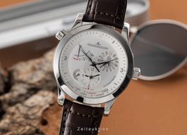 Jaeger-LeCoultre Master Geographic Q1508420 (Unknown (random serial)) - Silver dial 40 mm Steel case