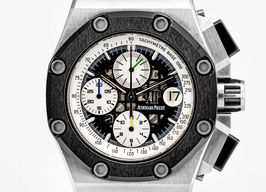 Audemars Piguet Royal Oak Offshore Chronograph 26078IO.OO.D001VS.01 (Onbekend (willekeurig serienummer)) - Transparant wijzerplaat 42mm Titanium