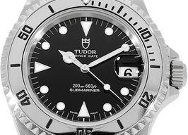 Tudor Submariner 79190 (1997) - Black dial 40 mm Steel case