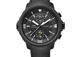 IWC Aquatimer Chronograph IW379502 (2025) - Black dial 45 mm Steel case