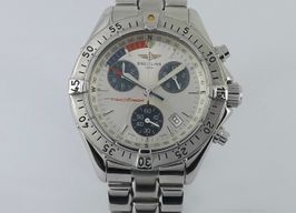 Breitling Transocean Chronograph A53040.1 (1998) - Silver dial 42 mm Steel case