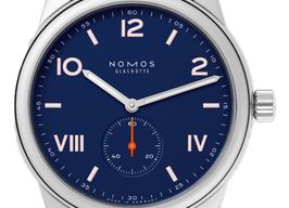 NOMOS Club 722.GB (2025) - Blue dial 39 mm Steel case