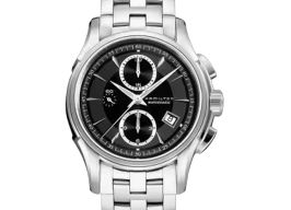 Hamilton Jazzmaster Auto Chrono H32616133 (2026) - Zwart wijzerplaat 42mm Staal