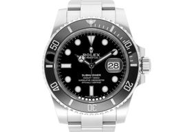 Rolex Submariner Date 116610LN (Onbekend (willekeurig serienummer)) - Zwart wijzerplaat 40mm Staal