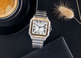 Cartier Santos W2SA0016 (2020) - Silver dial 35 mm Steel case