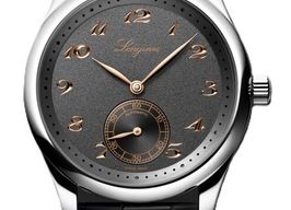 Longines Master Collection L2.843.4.63.2 (2026) - Grijs wijzerplaat 39mm Staal