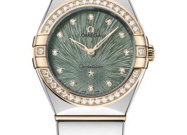 Omega Constellation 131.25.28.60.60.001 (2026) - Groen wijzerplaat 28mm Goud/Staal