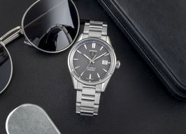 TAG Heuer Carrera Calibre 5 WAR211C.BA0782 (Onbekend (willekeurig serienummer)) - Grijs wijzerplaat 39mm Staal