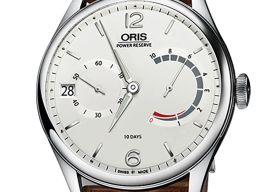 Oris Artelier 01 111 7700 4031-Set 1 23 83FC (2023) - Silver dial 43 mm Steel case