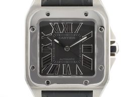 Cartier Santos 100 2656 (2009) - 38mm Staal