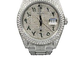 Rolex Datejust 41 126300 (2021) - Diamond dial 41 mm Steel case