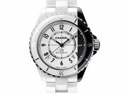 Chanel J12 H6515 (2024) - White dial 38 mm Ceramic case