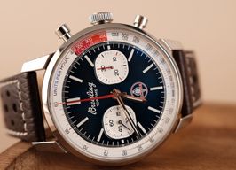 Breitling Top Time AB01763A1C1X1 (2023) - Blauw wijzerplaat 41mm Staal