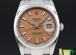 Rolex Oyster Perpetual Date 115210 (2008) - 34mm Staal