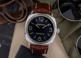 Panerai Radiomir PAM00210 (2008) - Zwart wijzerplaat 45mm Staal