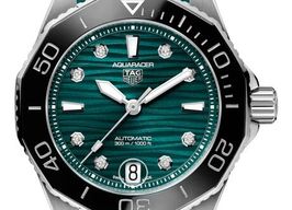 TAG Heuer Aquaracer Lady WBP231G.FT6226 (2025) - Blue dial 36 mm Steel case